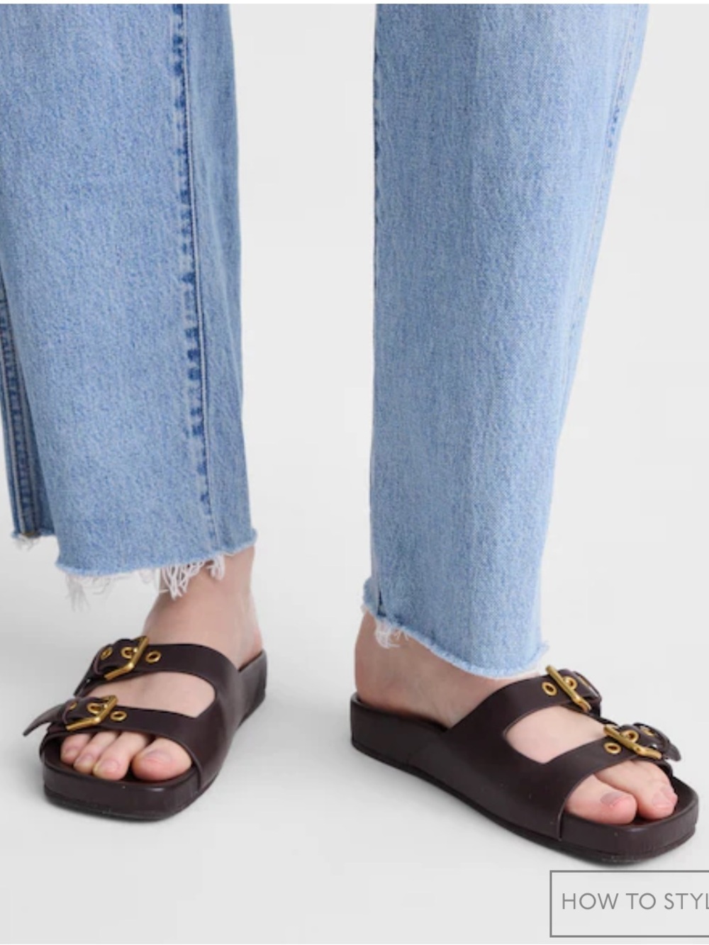 The Cambrea Double-Strap Sandal